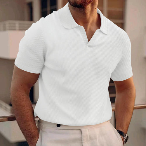 Men's Summer Collared Short Sleeve